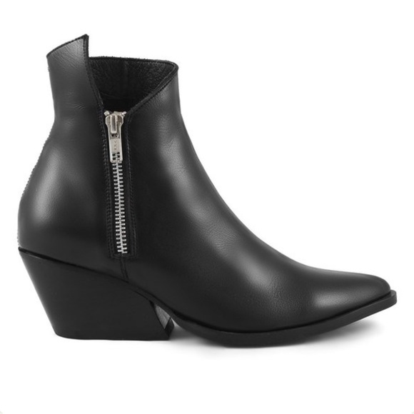 Cartel Shoes - Cartel Footwear Black Ora Leather Boots